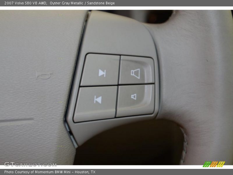 Controls of 2007 S80 V8 AWD