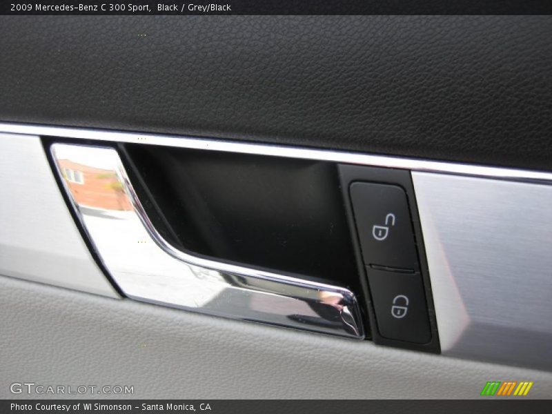 Black / Grey/Black 2009 Mercedes-Benz C 300 Sport