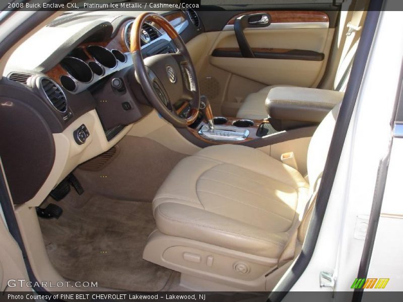 Platinum Ice Metallic / Cashmere/Cocoa 2008 Buick Enclave CXL