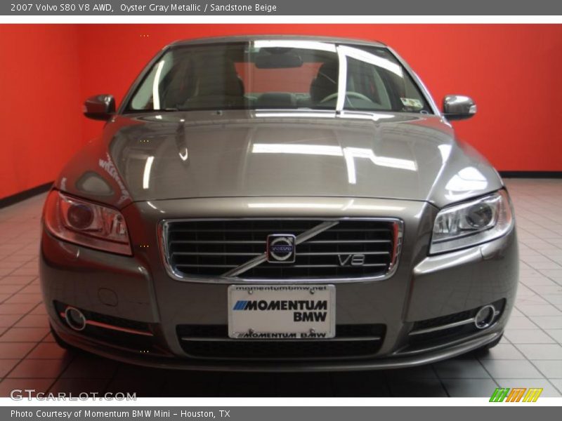 Oyster Gray Metallic / Sandstone Beige 2007 Volvo S80 V8 AWD