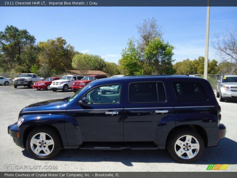 Imperial Blue Metallic / Gray 2011 Chevrolet HHR LT