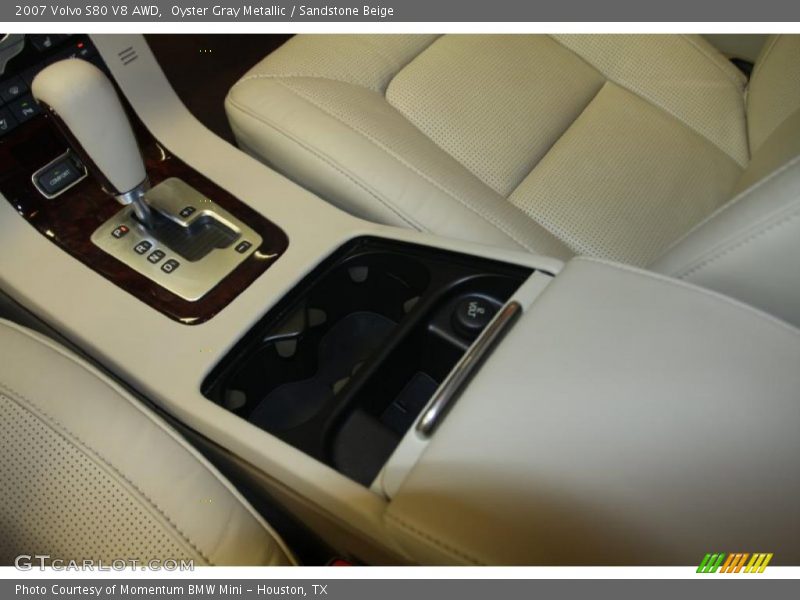 Oyster Gray Metallic / Sandstone Beige 2007 Volvo S80 V8 AWD