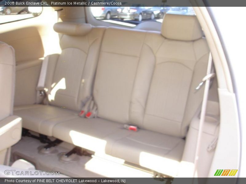 Platinum Ice Metallic / Cashmere/Cocoa 2008 Buick Enclave CXL