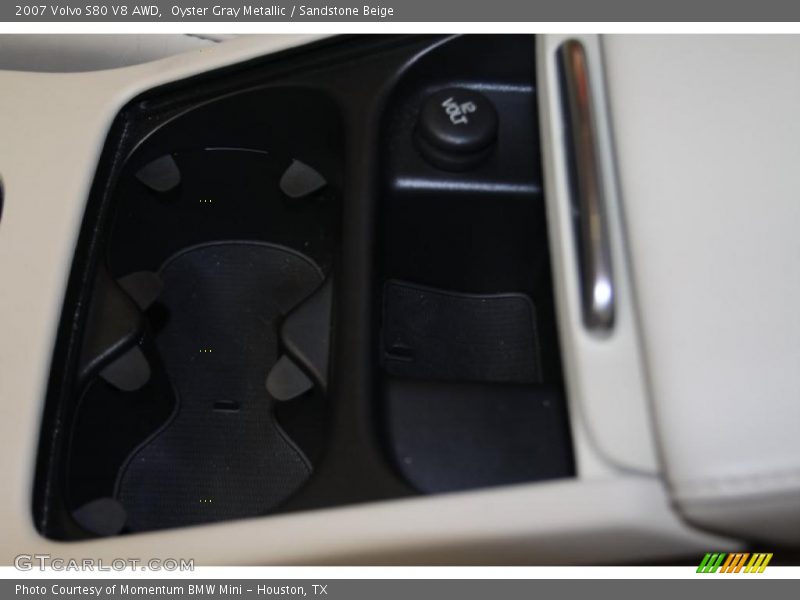 Oyster Gray Metallic / Sandstone Beige 2007 Volvo S80 V8 AWD