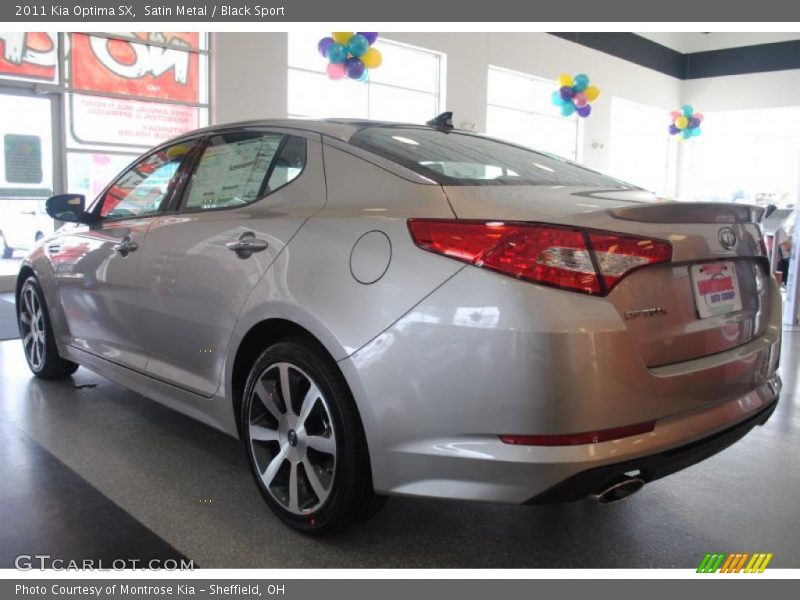 Satin Metal / Black Sport 2011 Kia Optima SX