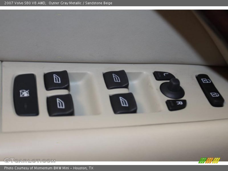 Oyster Gray Metallic / Sandstone Beige 2007 Volvo S80 V8 AWD