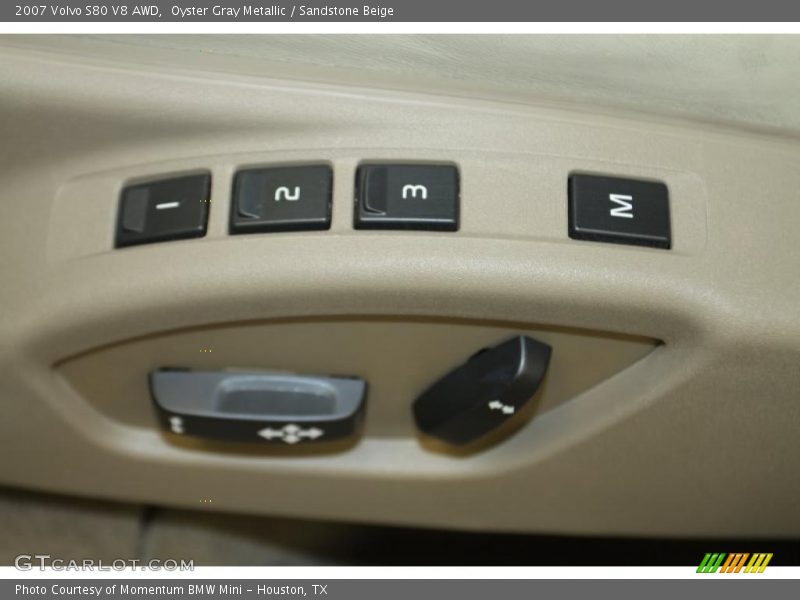 Oyster Gray Metallic / Sandstone Beige 2007 Volvo S80 V8 AWD
