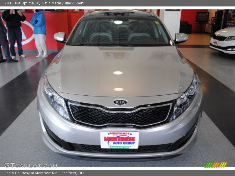 Satin Metal / Black Sport 2011 Kia Optima SX