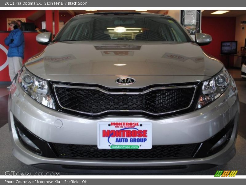 Satin Metal / Black Sport 2011 Kia Optima SX