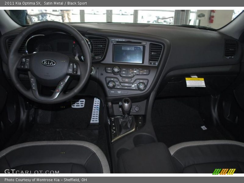 Dashboard of 2011 Optima SX