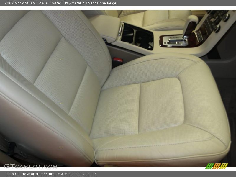 Oyster Gray Metallic / Sandstone Beige 2007 Volvo S80 V8 AWD