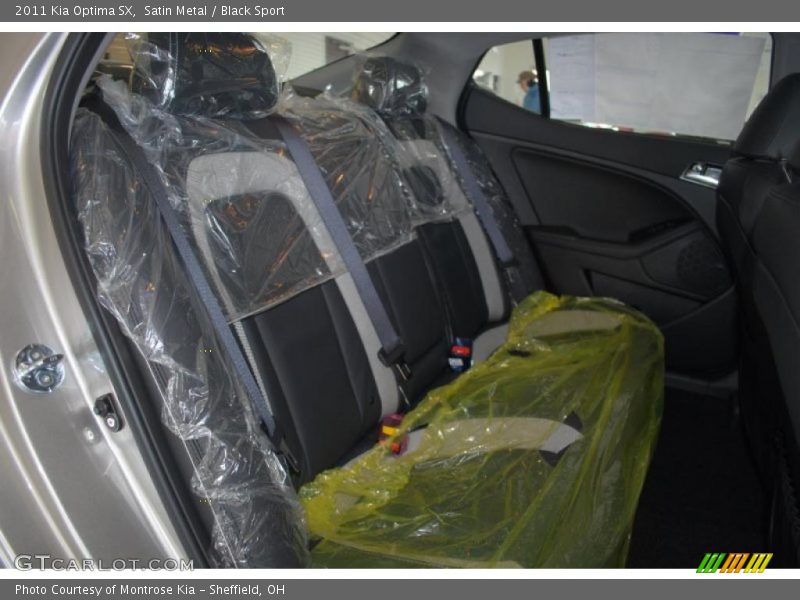 Satin Metal / Black Sport 2011 Kia Optima SX