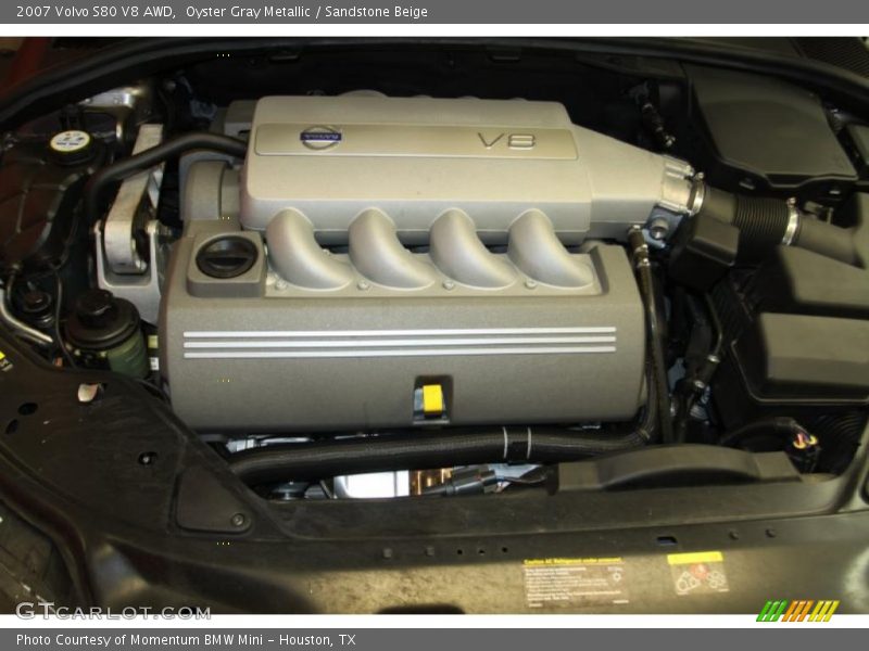  2007 S80 V8 AWD Engine - 4.4 Liter DOHC 32 Valve VVT V8