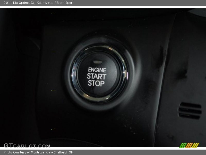 Controls of 2011 Optima SX