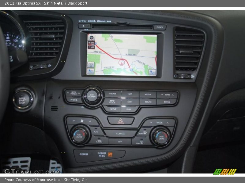 Controls of 2011 Optima SX