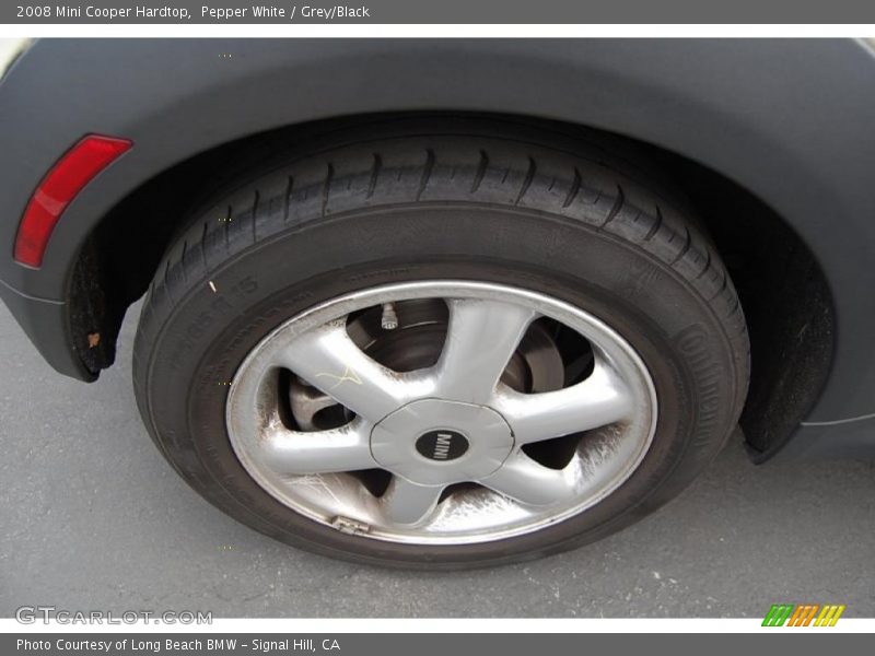 Pepper White / Grey/Black 2008 Mini Cooper Hardtop