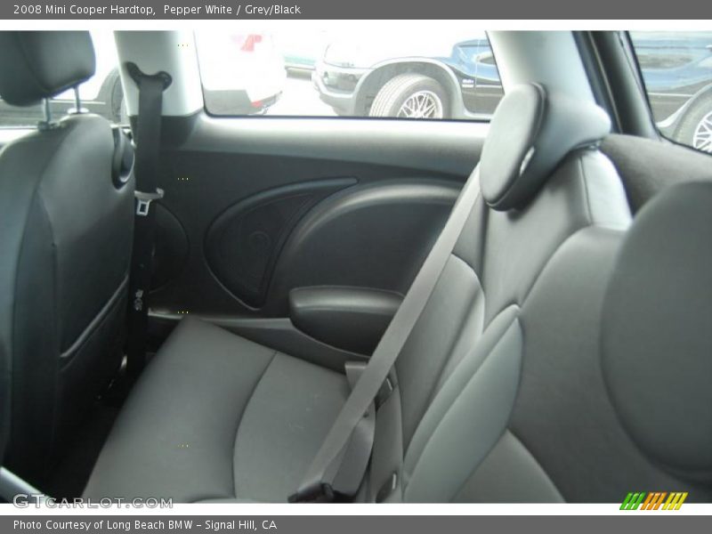 Pepper White / Grey/Black 2008 Mini Cooper Hardtop