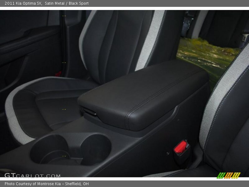 Satin Metal / Black Sport 2011 Kia Optima SX