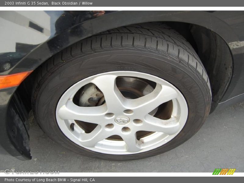Black Obsidian / Willow 2003 Infiniti G 35 Sedan
