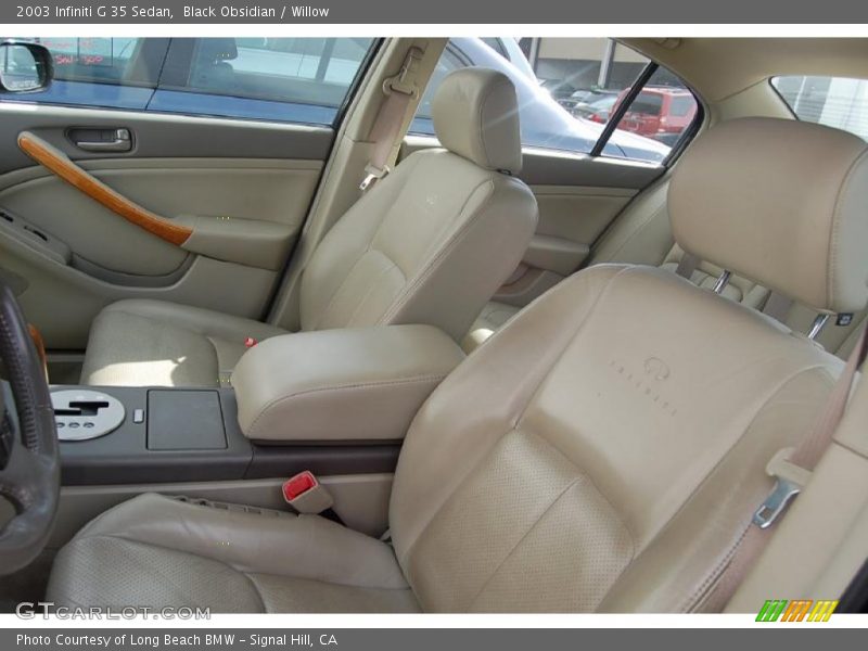 Black Obsidian / Willow 2003 Infiniti G 35 Sedan