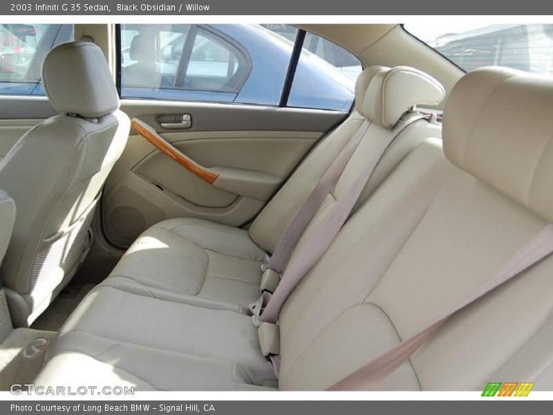Black Obsidian / Willow 2003 Infiniti G 35 Sedan