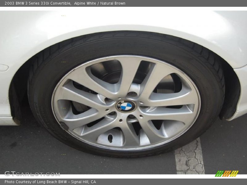 Alpine White / Natural Brown 2003 BMW 3 Series 330i Convertible