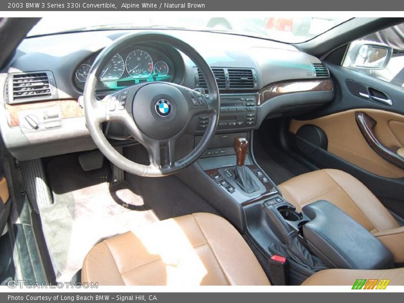 Dashboard of 2003 3 Series 330i Convertible