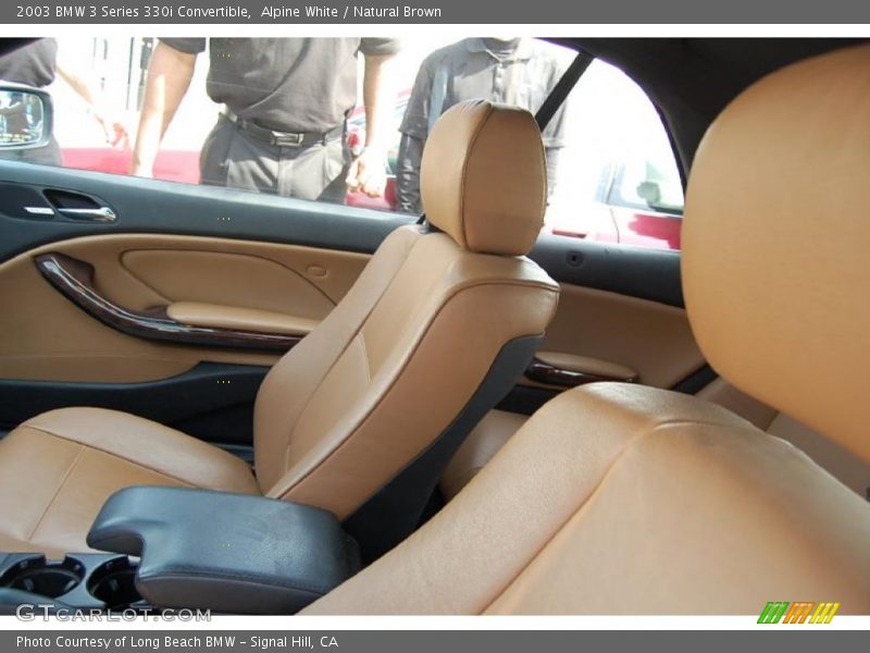  2003 3 Series 330i Convertible Natural Brown Interior