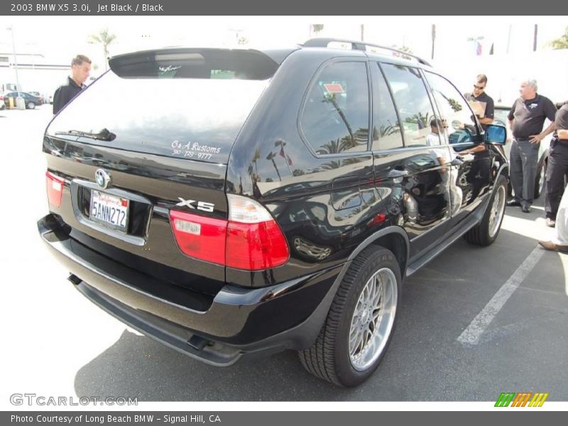 Jet Black / Black 2003 BMW X5 3.0i