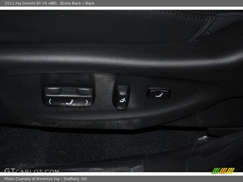 Ebony Black / Black 2011 Kia Sorento EX V6 AWD