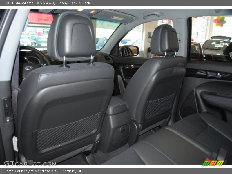 Ebony Black / Black 2011 Kia Sorento EX V6 AWD