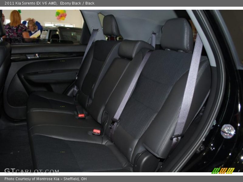 Ebony Black / Black 2011 Kia Sorento EX V6 AWD