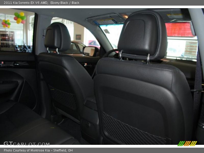 Ebony Black / Black 2011 Kia Sorento EX V6 AWD