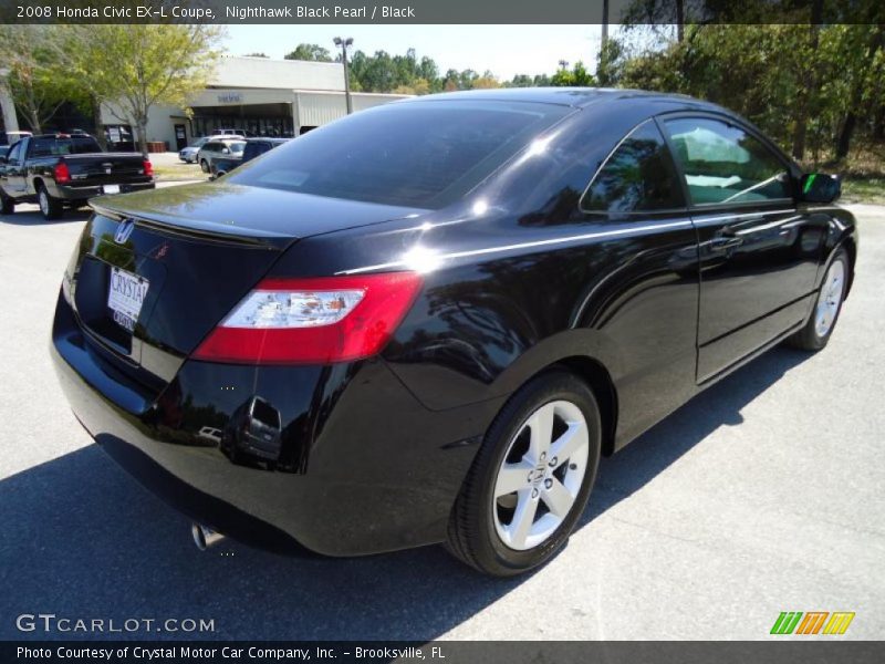  2008 Civic EX-L Coupe Nighthawk Black Pearl