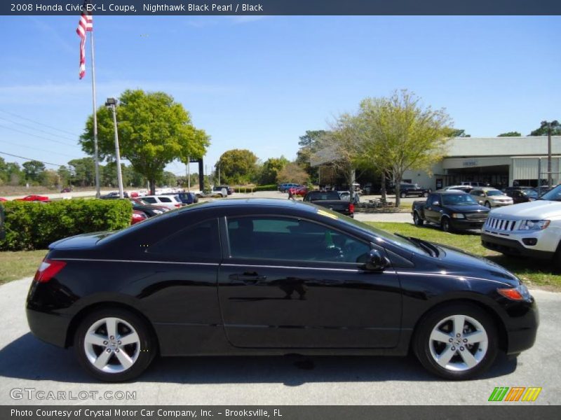  2008 Civic EX-L Coupe Nighthawk Black Pearl