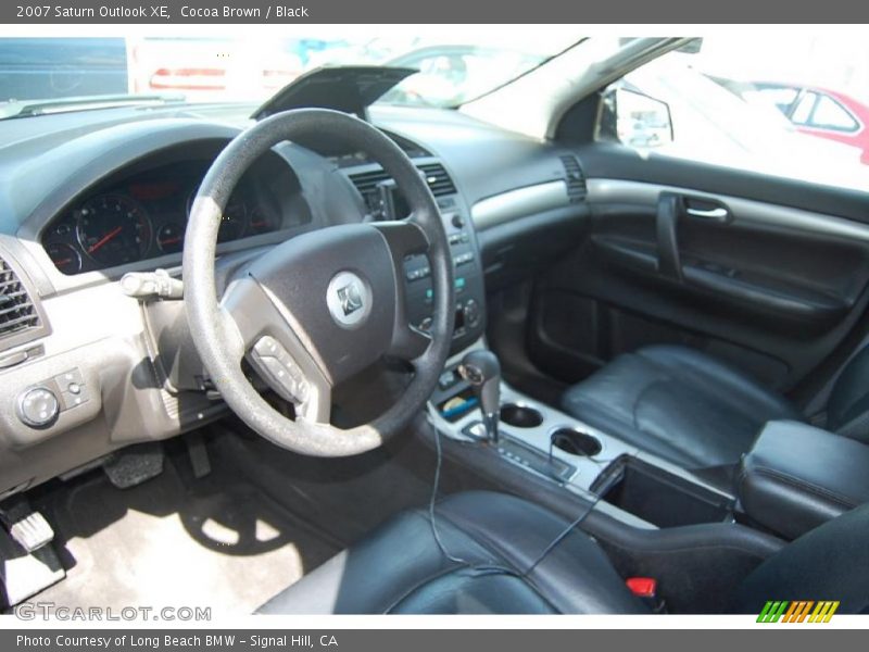 Cocoa Brown / Black 2007 Saturn Outlook XE