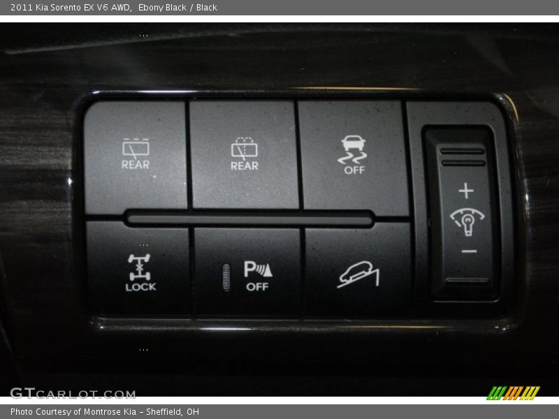 Ebony Black / Black 2011 Kia Sorento EX V6 AWD