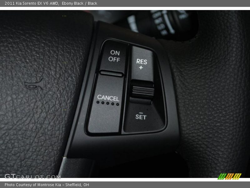 Ebony Black / Black 2011 Kia Sorento EX V6 AWD
