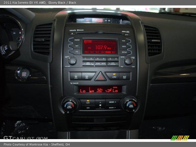 Ebony Black / Black 2011 Kia Sorento EX V6 AWD