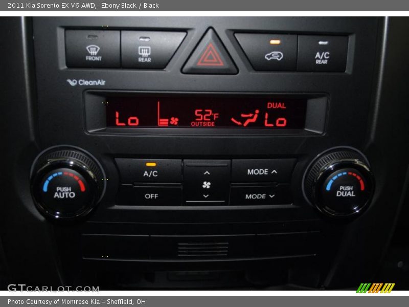 Ebony Black / Black 2011 Kia Sorento EX V6 AWD