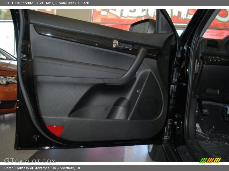 Ebony Black / Black 2011 Kia Sorento EX V6 AWD