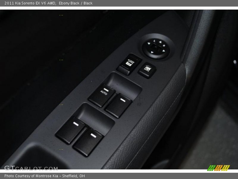 Ebony Black / Black 2011 Kia Sorento EX V6 AWD