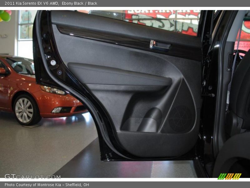 Ebony Black / Black 2011 Kia Sorento EX V6 AWD