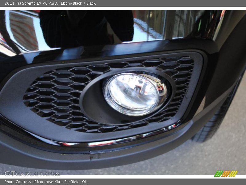 Ebony Black / Black 2011 Kia Sorento EX V6 AWD
