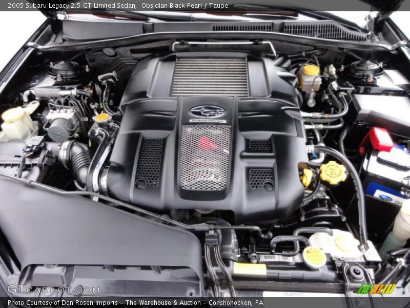 Obsidian Black Pearl / Taupe 2005 Subaru Legacy 2.5 GT Limited Sedan