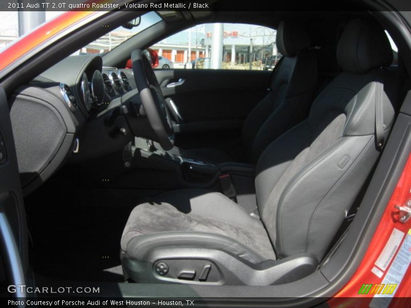 Volcano Red Metallic / Black 2011 Audi TT 2.0T quattro Roadster