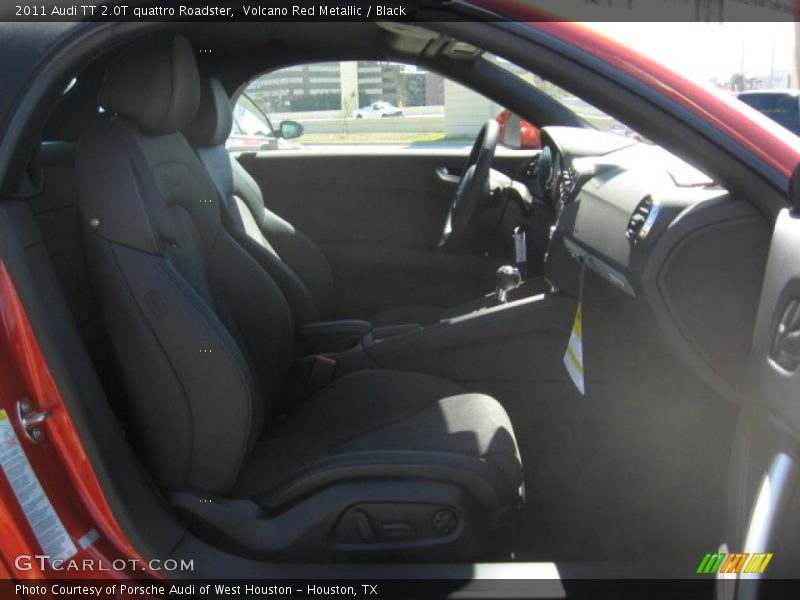Volcano Red Metallic / Black 2011 Audi TT 2.0T quattro Roadster