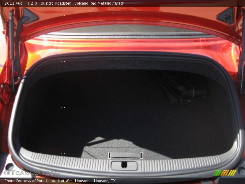 Volcano Red Metallic / Black 2011 Audi TT 2.0T quattro Roadster