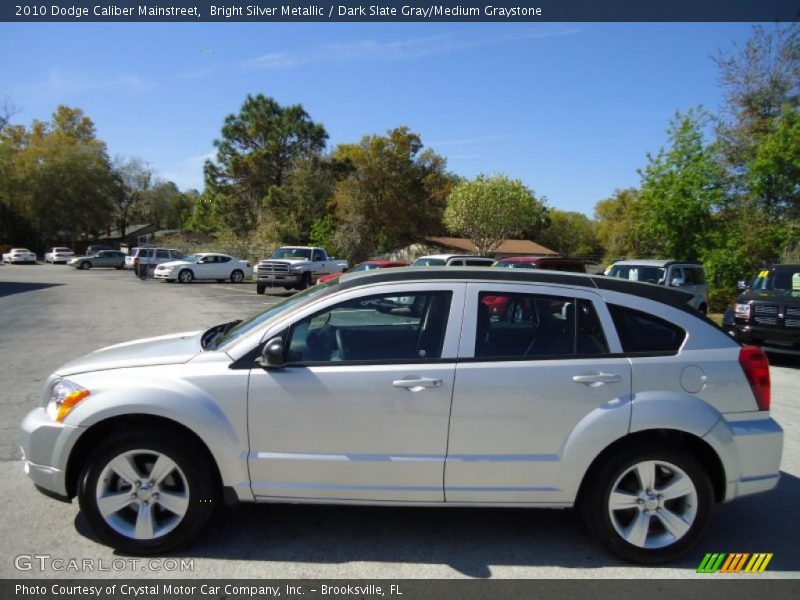 Bright Silver Metallic / Dark Slate Gray/Medium Graystone 2010 Dodge Caliber Mainstreet