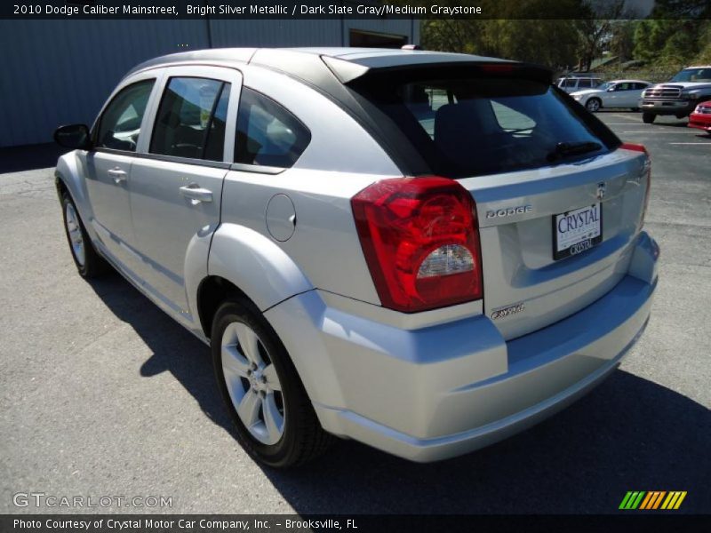 Bright Silver Metallic / Dark Slate Gray/Medium Graystone 2010 Dodge Caliber Mainstreet